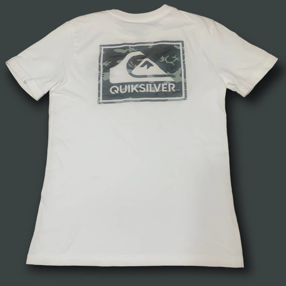 Quicksilver Boys Large T Shirt Quicksilver Cargo logo